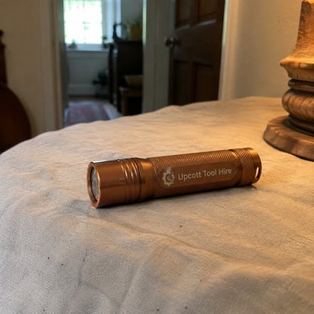 Branded flashlights with logo
