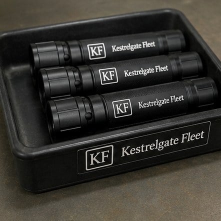 Customized flashlights for automotive, fleet and roadside assistance